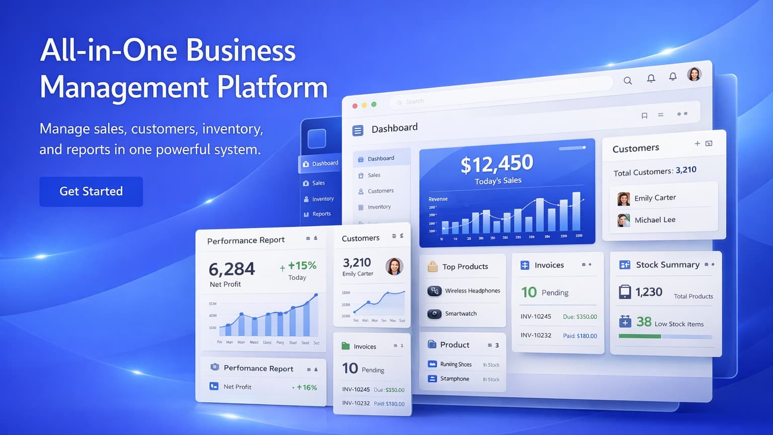 Smart Business Management System