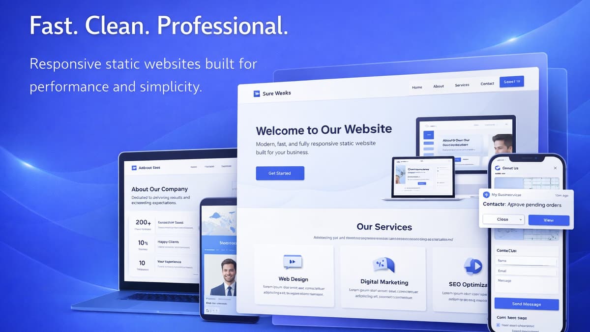 Static Website Development